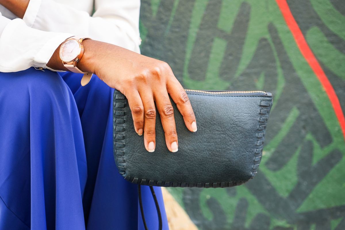 The Bonnie, a wristlet and crossbody bag by The Bag Depot.