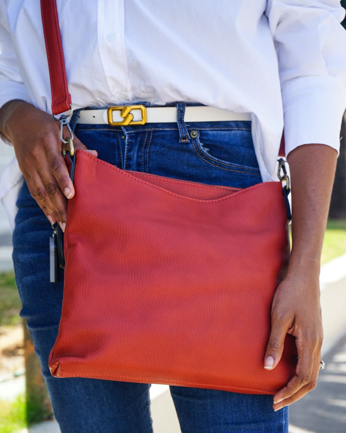 The Emma, a sleek versatile everyday bag by The Bag Depot.